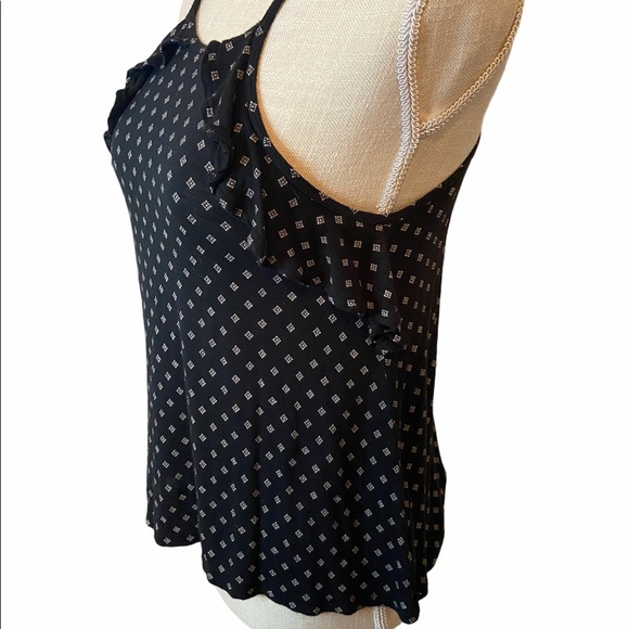 Aeropostale Black Print Halter Top Size Small - Picture 4 of 4